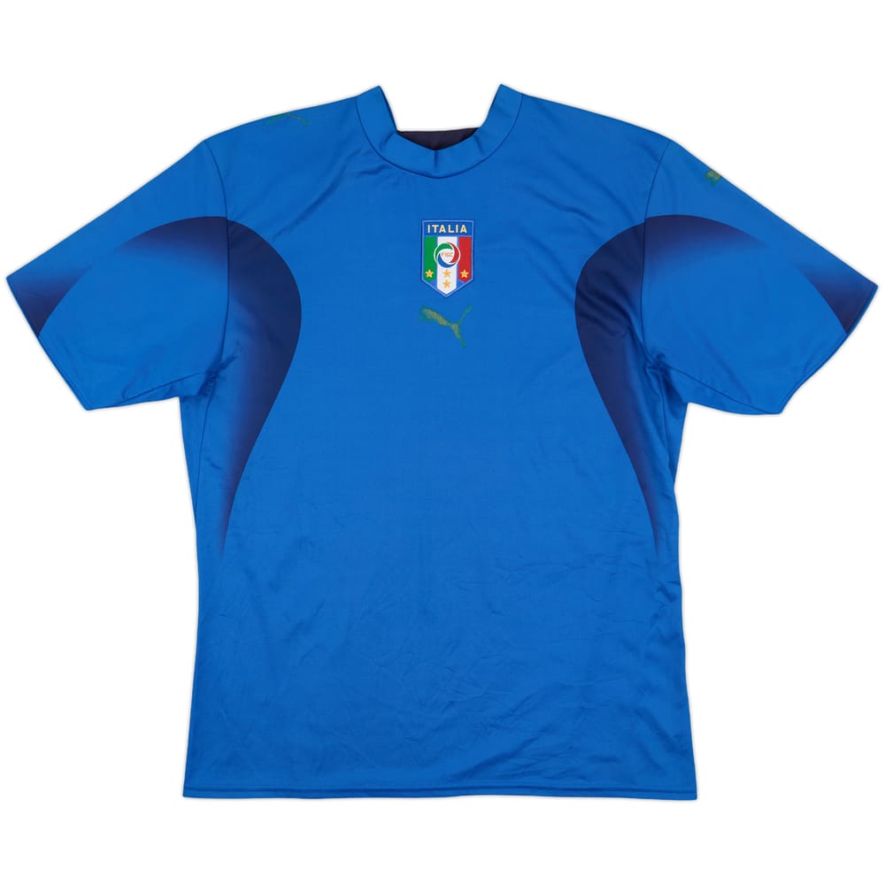 2006 Italy Home Shirt - 4/10 - (M)