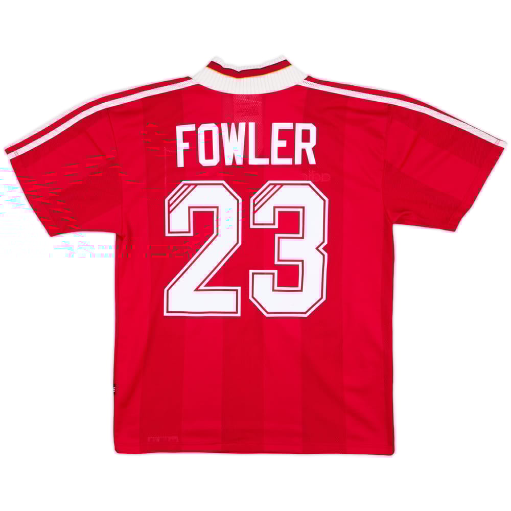 1995-96 Liverpool Home Shirt Fowler #23 - 9/10 - (M)