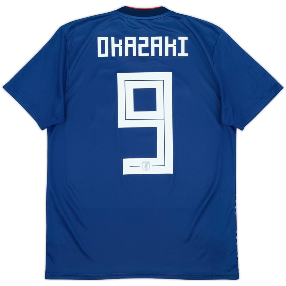 2018-19 Japan Home Shirt Okazaki #9 - 8/10 - (L)