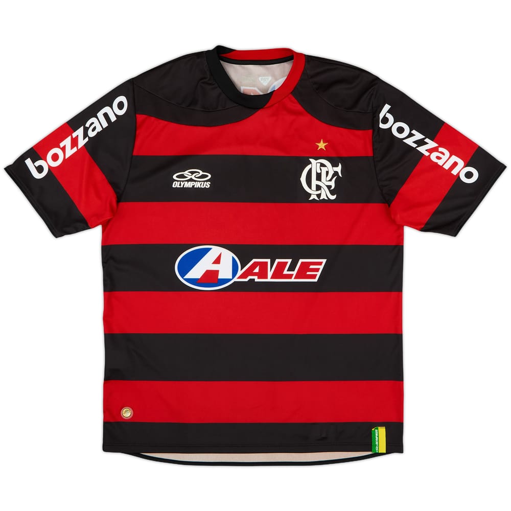 2009-10 Flamengo Home Shirt #10 - 9/10 - (M)