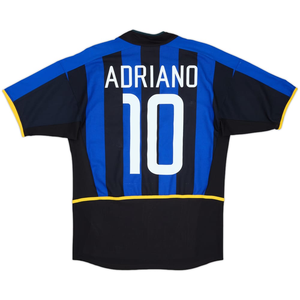 2002-03 Inter Milan Home Shirt Adriano #10 - 7/10 - (S)