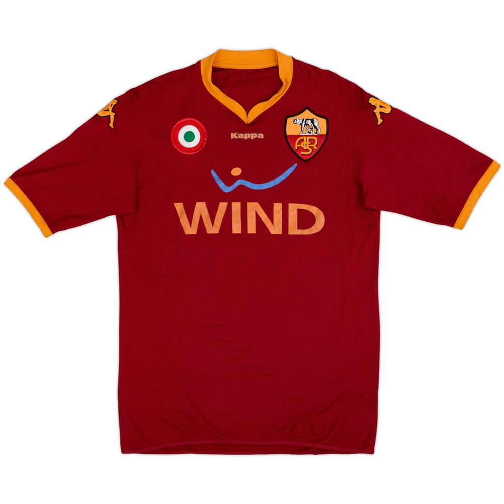2007-08 Roma Home Shirt Totti #10 - 5/10 - (XL)