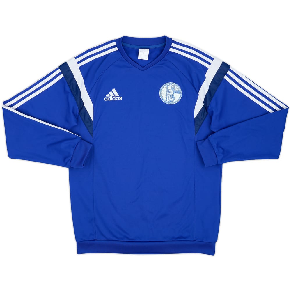2014-15 Schalke adidas Sweat Top - 4/10 - (M)