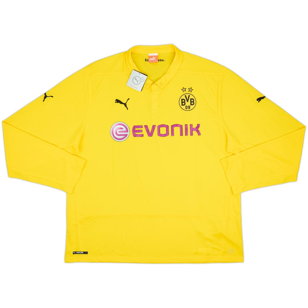 2014-15 Borussia Dortmund CL Home L/S Shirt (3XL)