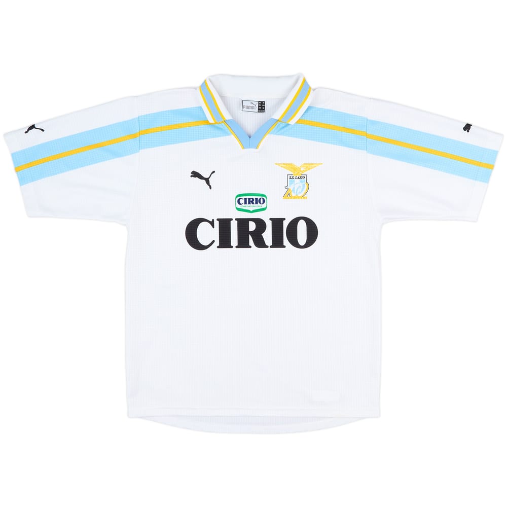 1999-00 Lazio Centenary Home Shirt - 8/10 - (XL.Boys)