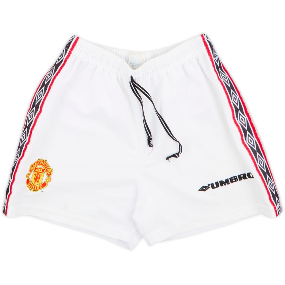 1998-00 Manchester United Home Shorts - 9/10 - (L.Boys)