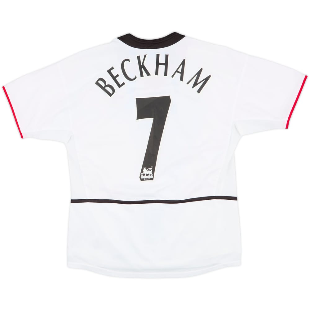 2002-03 Manchester United Away Shirt - 8/10 - (L.Boys)