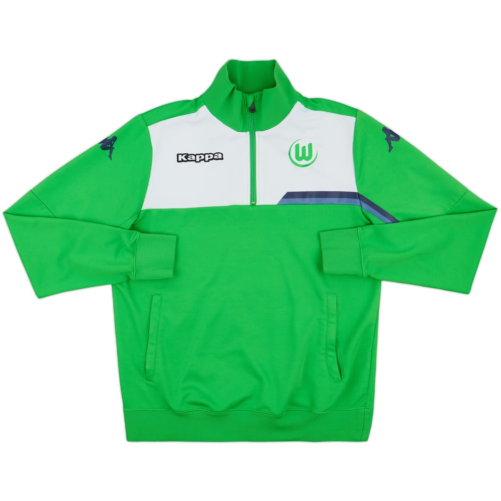 2014-15 Wolfsburg Kappa 1/4 Zip Drill Top - 7/10 - (M)