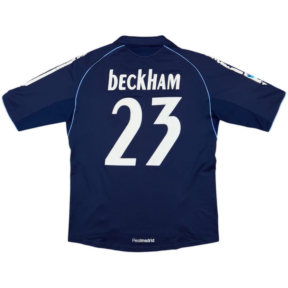 2005-06 Real Madrid Away Shirt Beckham #23 - 5/10 - (M)