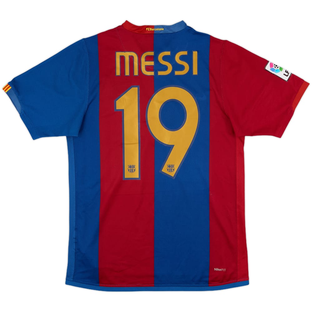 FC Barcelona Nike Messi 19 シャツ 2006-07 Barcelona Home Shirt Messi #19 - 8/10 - (S)