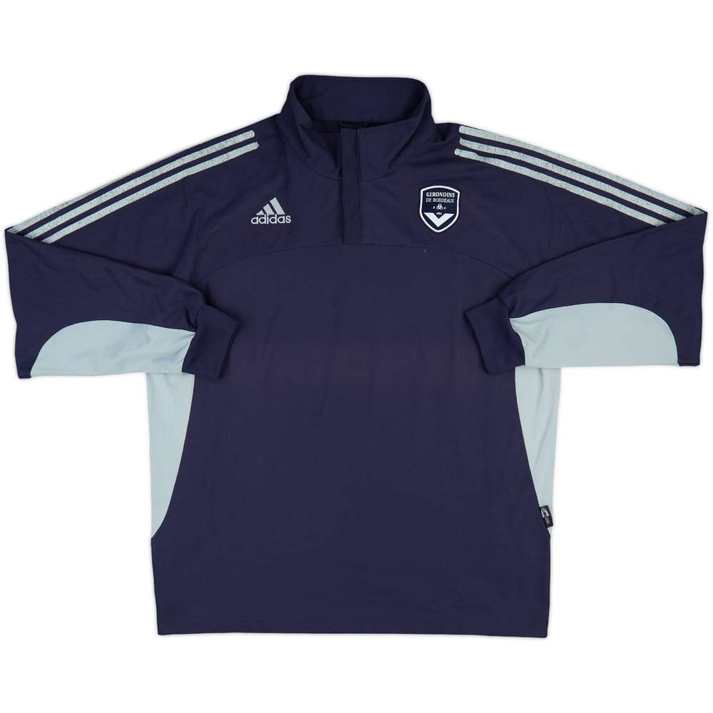 2002-03 Bordeaux adidas 1/4 Zip Drill Top - 6/10 - (L)