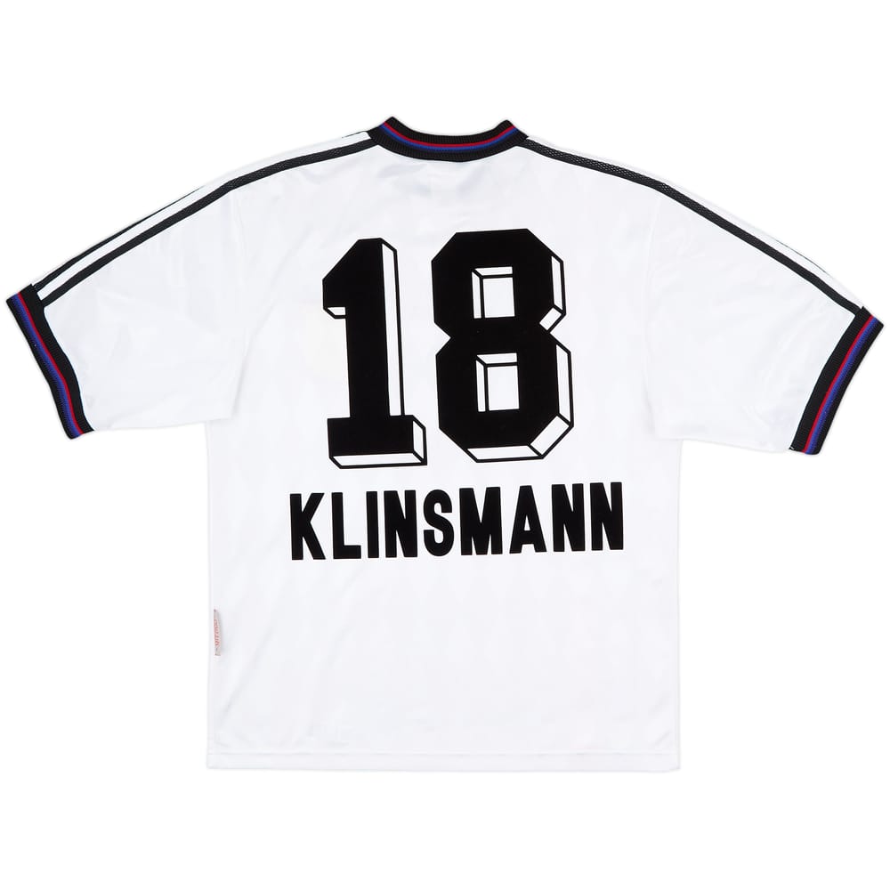 1996-98 Bayern Munich Away Shirt Klinsmann #18 - 7/10 - (M)