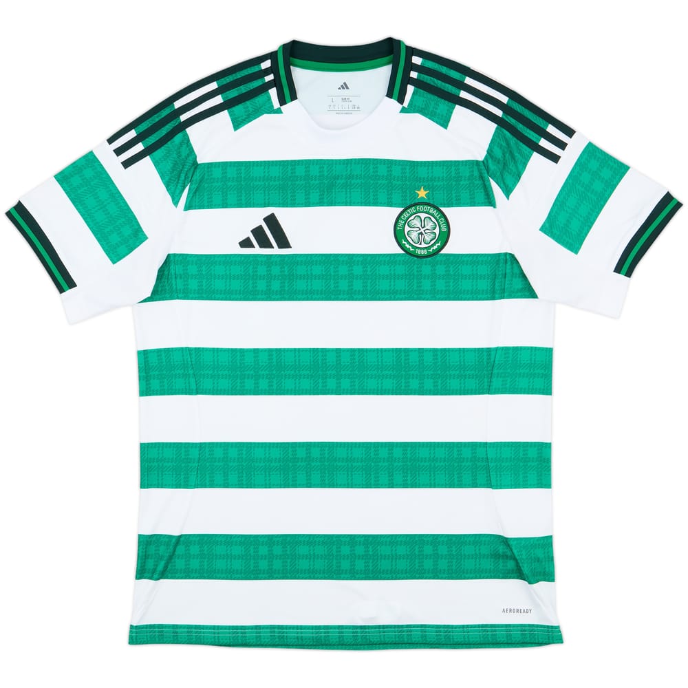 2025-26 Celtic Home Shirt - 10/10 - (L)