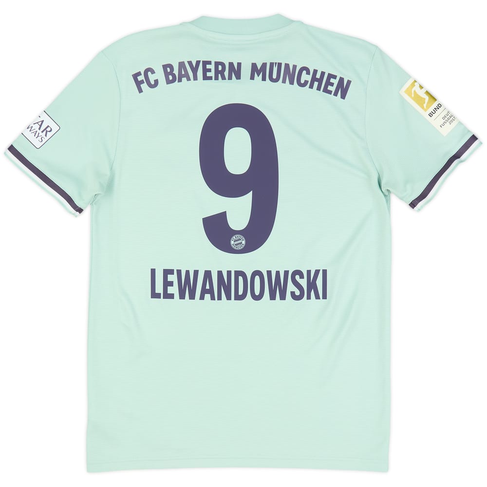 2018-19 Bayern Munich Away Shirt Lewandowski #9 - 9/10 - (S)