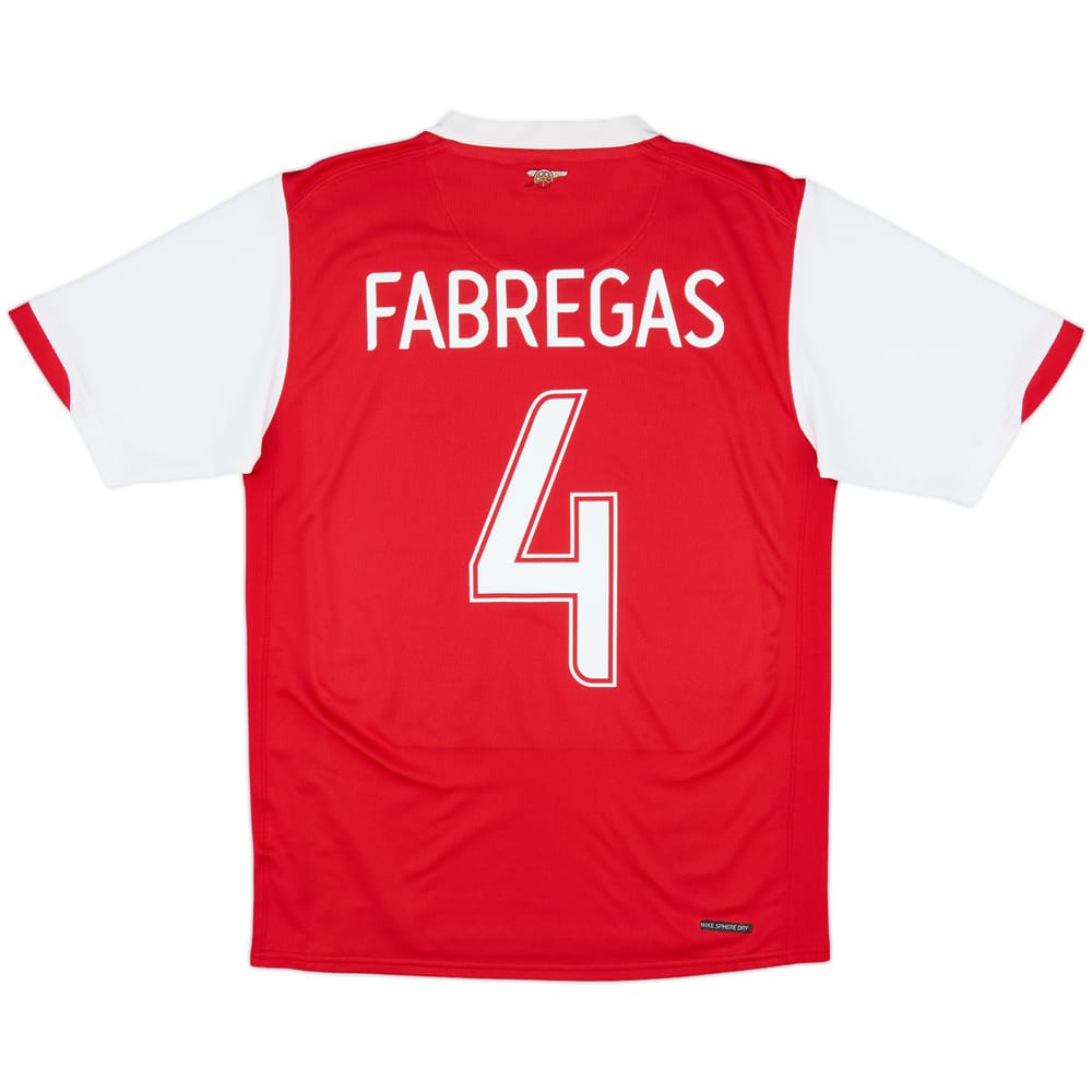 2006-08 Arsenal Home Shirt Fabregas #4 - 6/10 - (M)