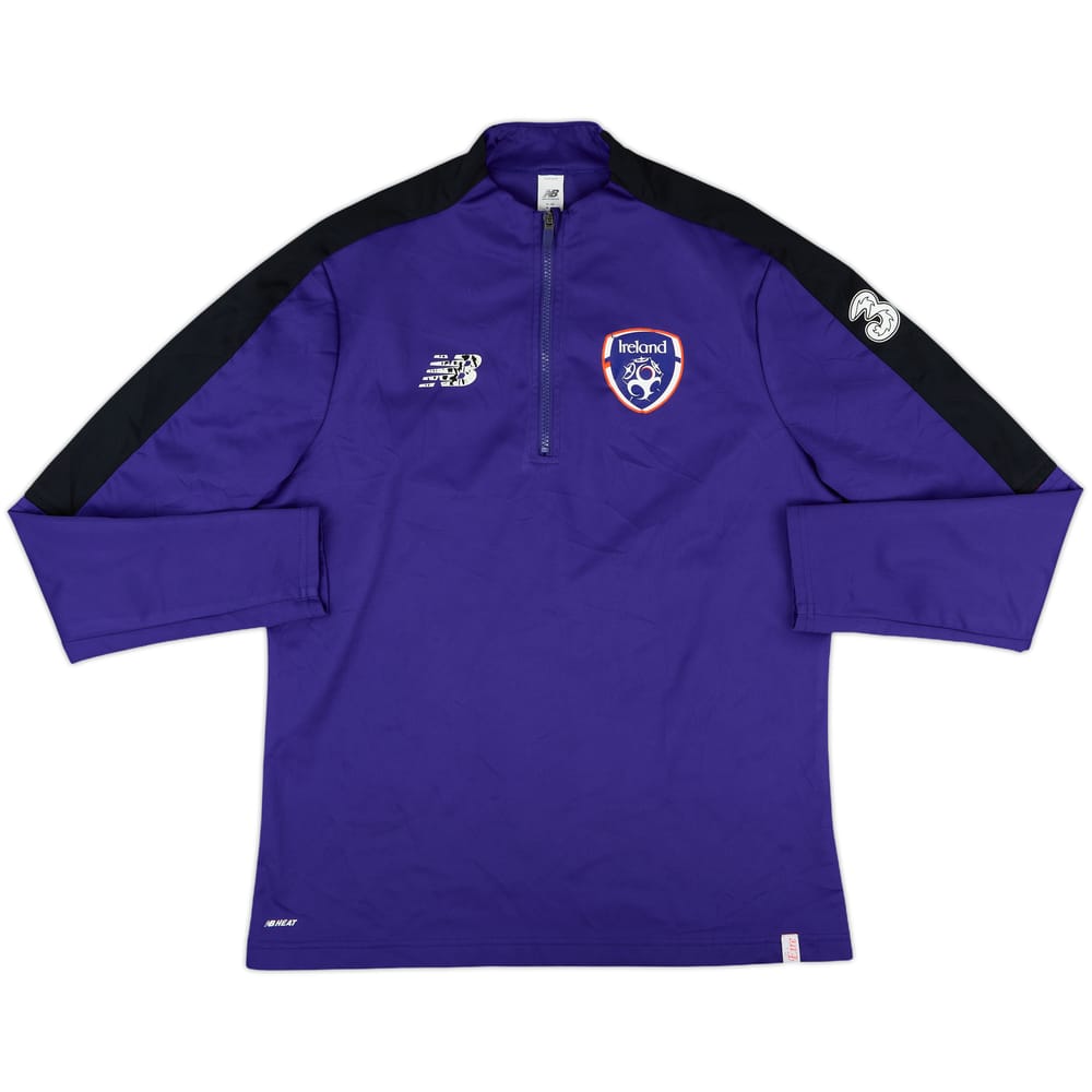 2019-20 Ireland New Balance 1/4 Zip Training Top - 5/10 - (M)