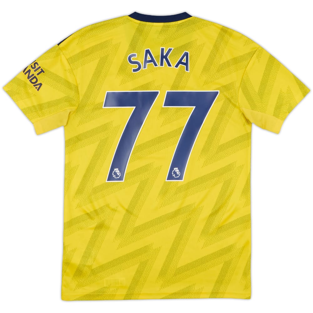 2019-20 Arsenal Away Shirt Saka #77 - 10/10 - (S)