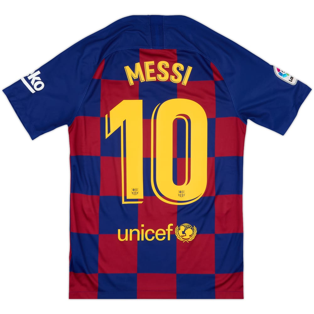 2019-20 Barcelona Home Shirt Messi #10 - 9/10 - (S)