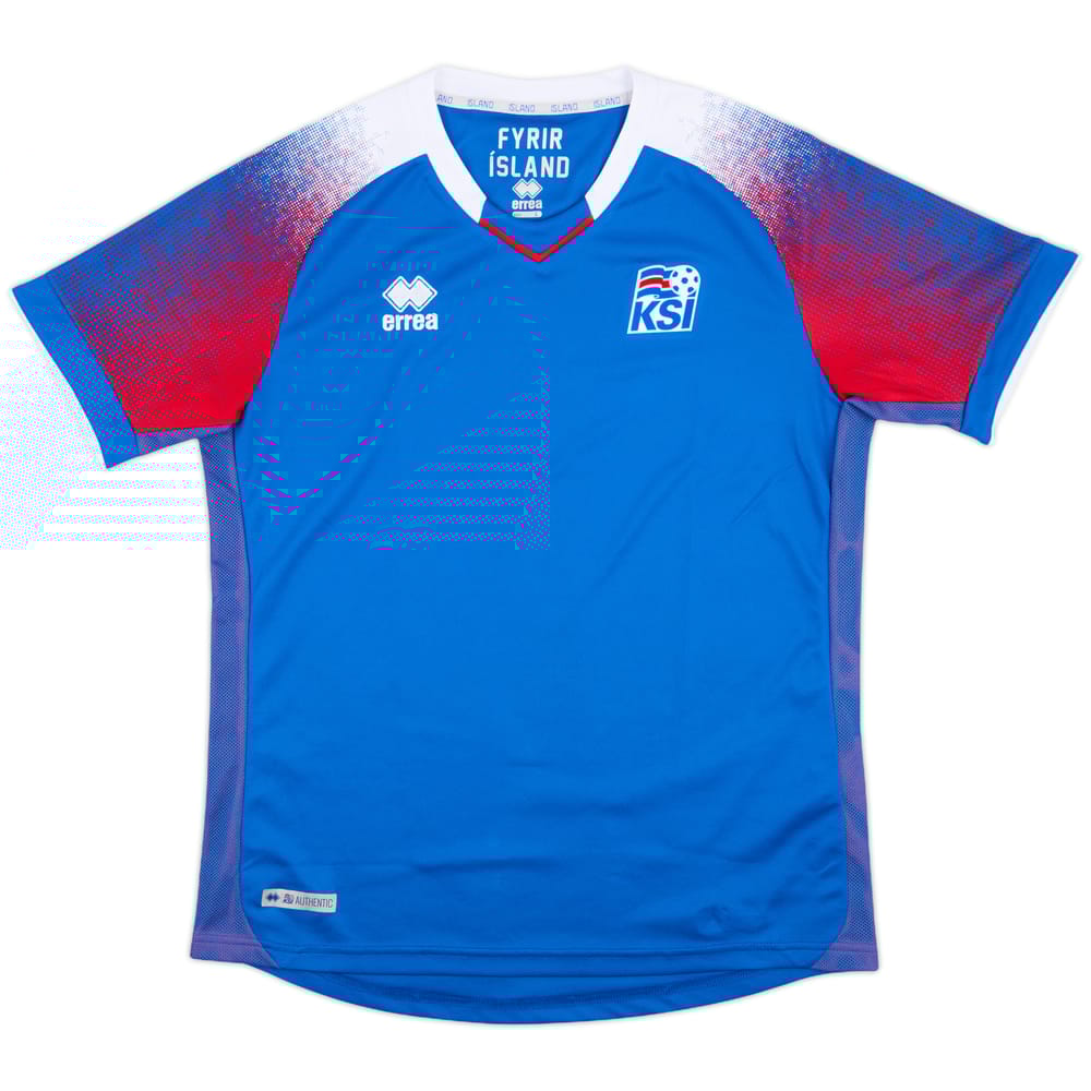 2018-19 Iceland Home Shirt - 8/10 - (L)