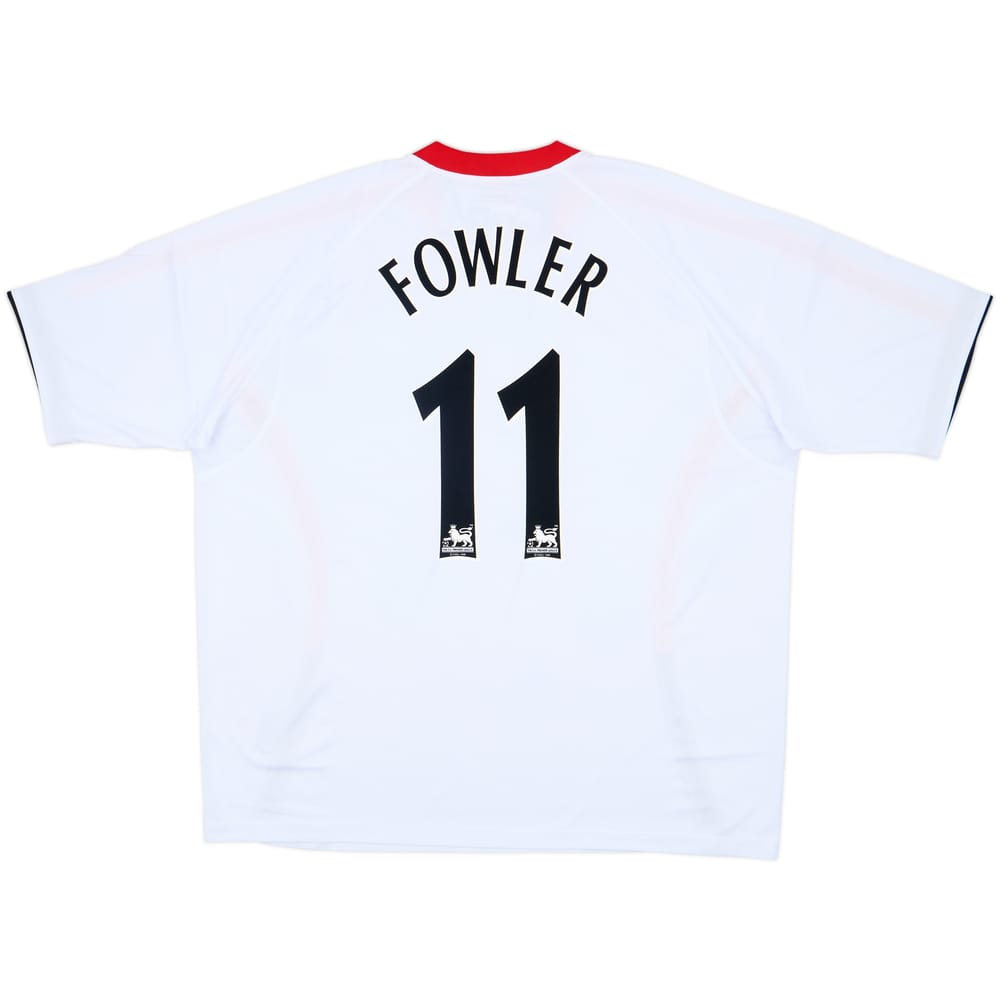 2005-06 Liverpool Away Shirt Fowler #11 (3XL)