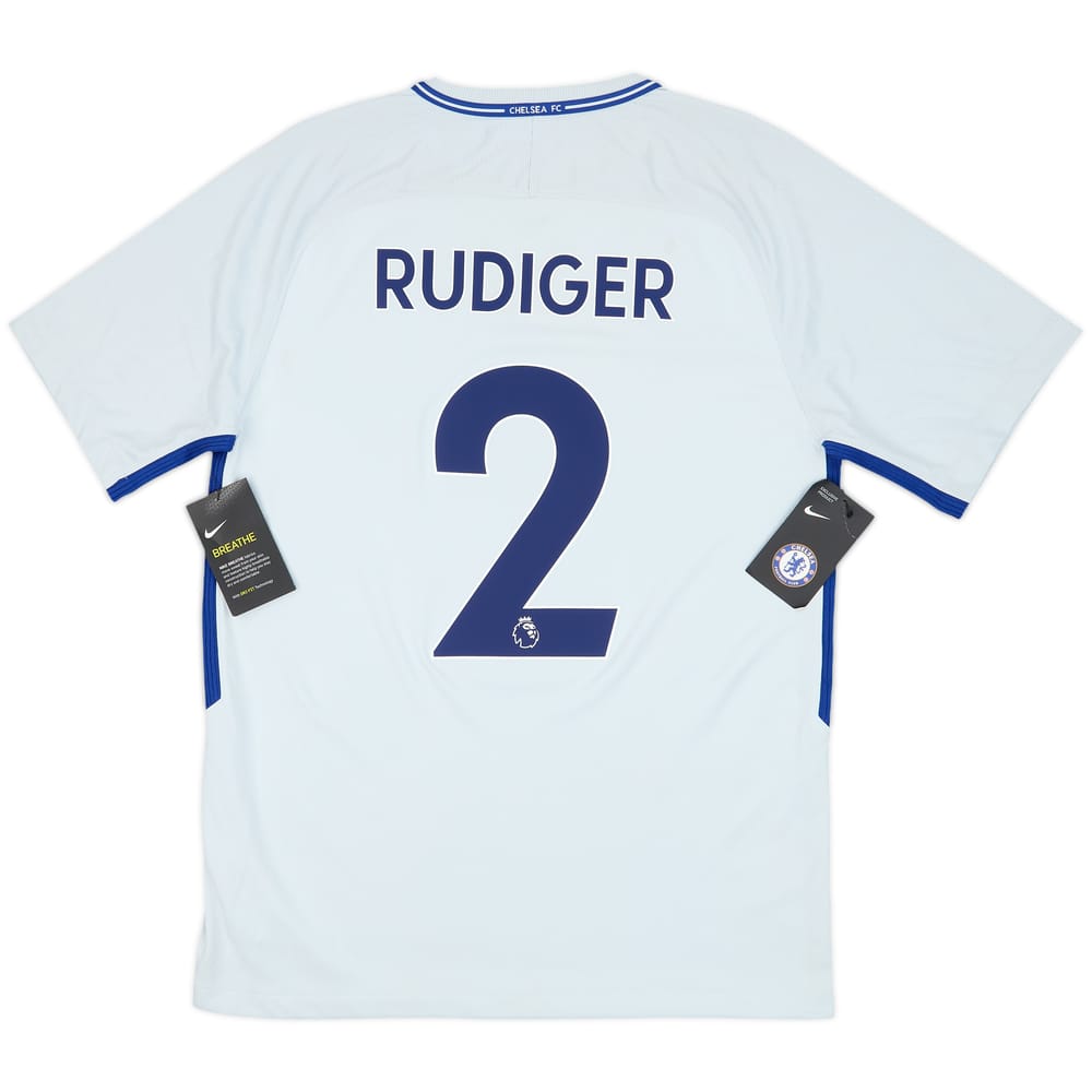 2017-18 Chelsea Away Shirt Rudiger #2 (M)