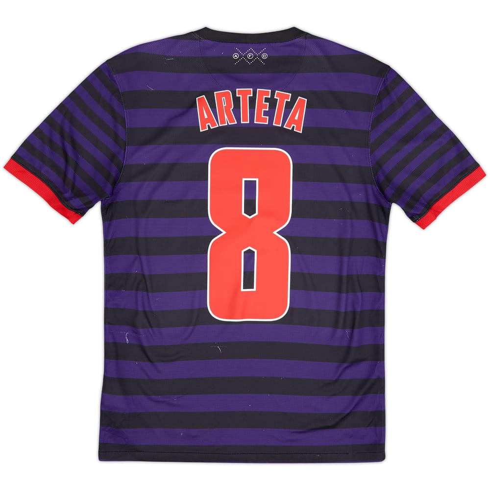 2012-13 Arsenal Away Shirt Arteta #8 - 7/10 - (S)