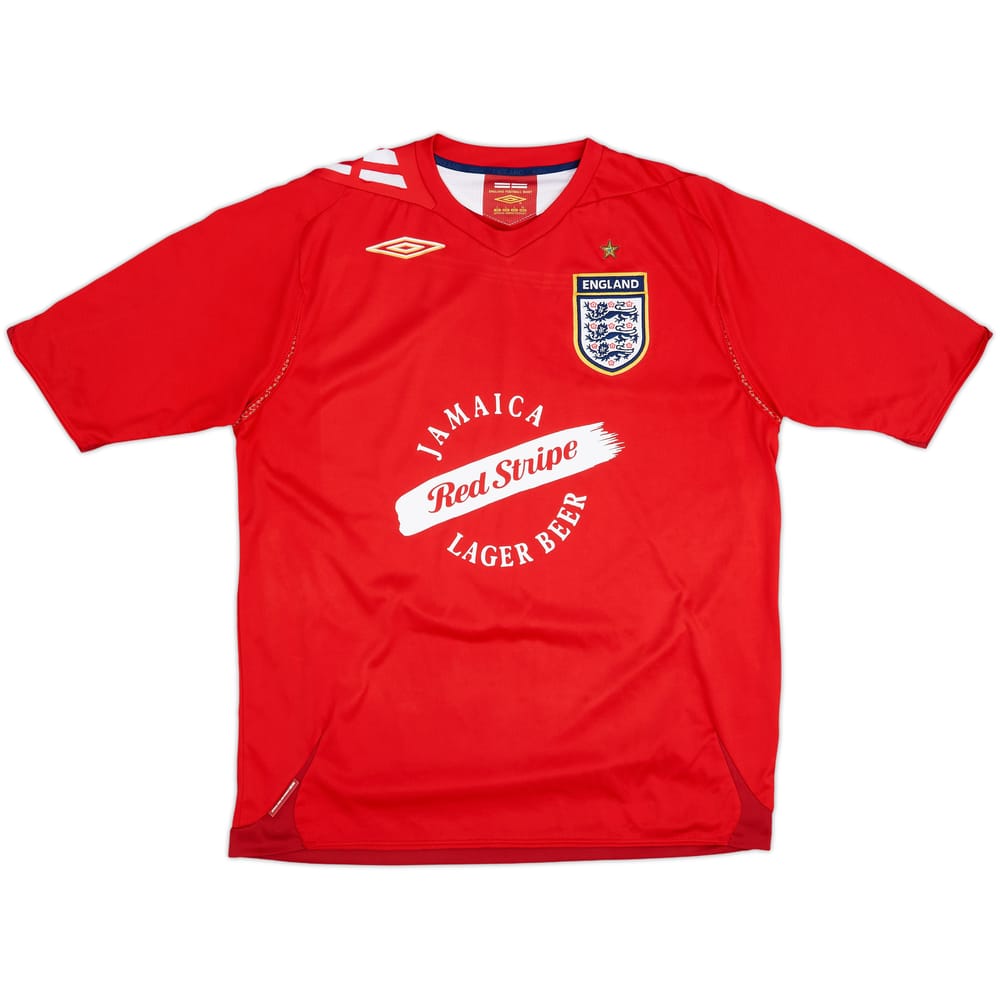 2006-08 England Away Shirt - 7/10 - (L)