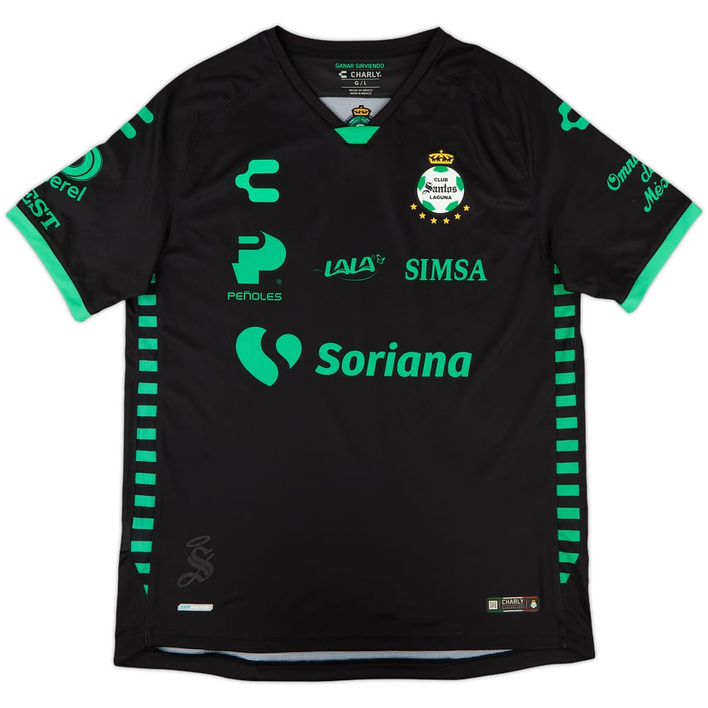 2020-21 Santos Laguna Away Shirt - 10/10 - (L)