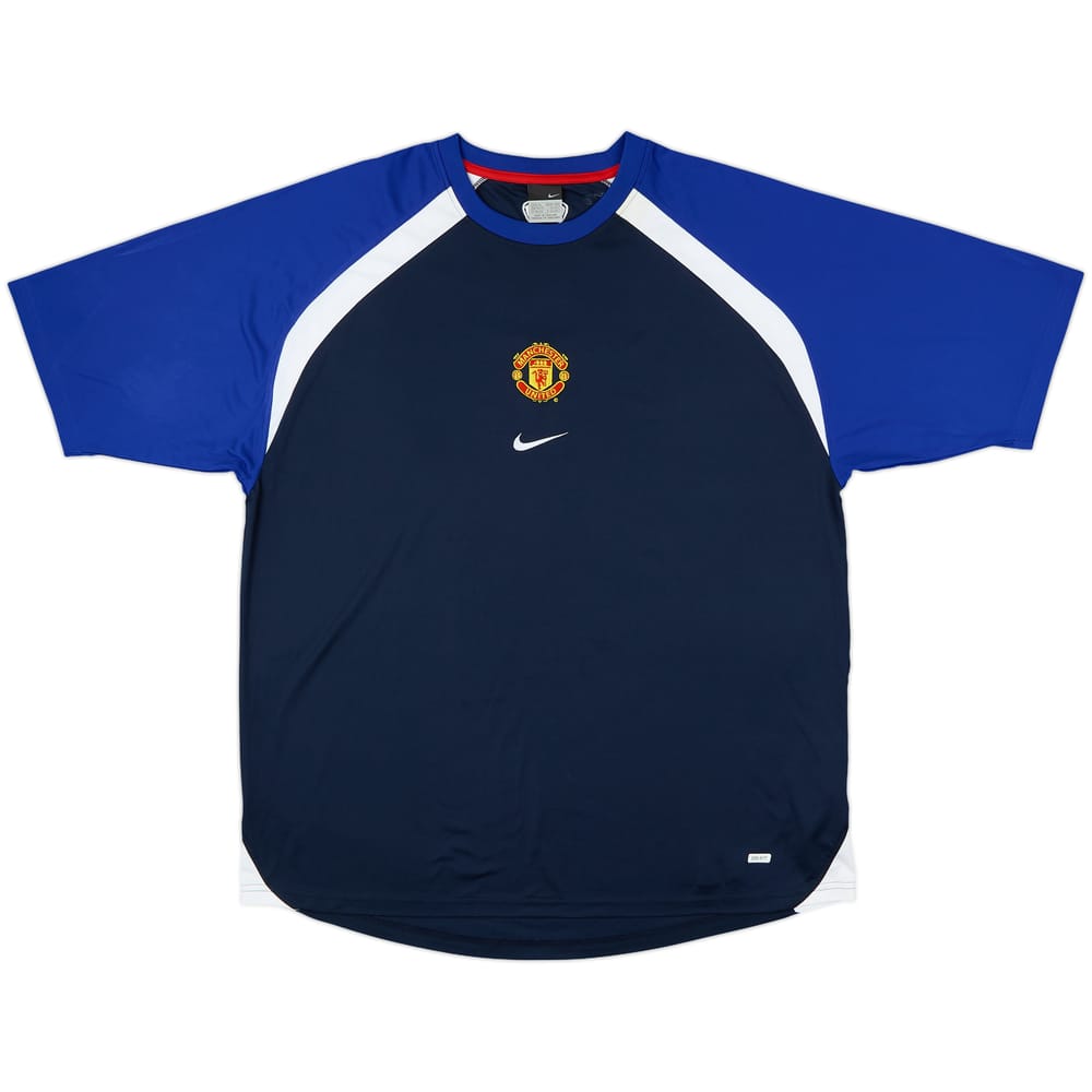 2004-05 Manchester United Nike Training Shirt - 8/10 - (XL)