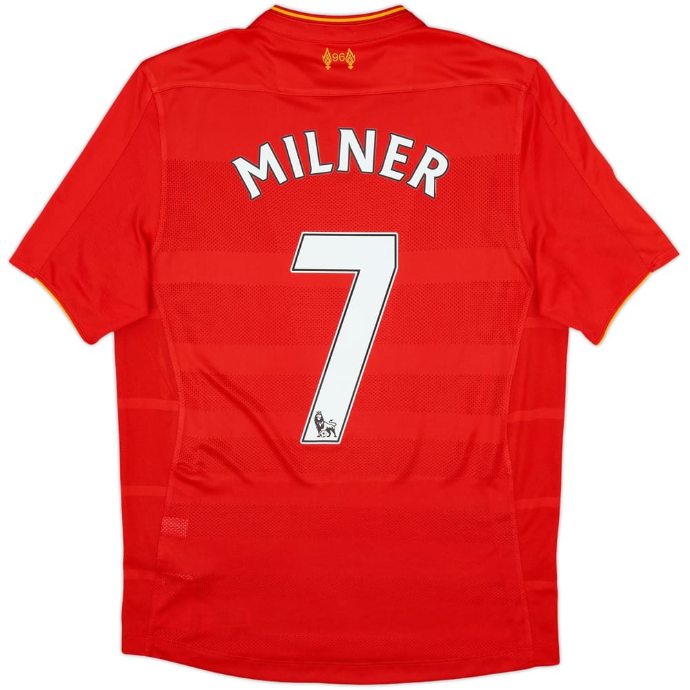 2016-17 Liverpool Home Shirt Milner #7 - 9/10 - (S)