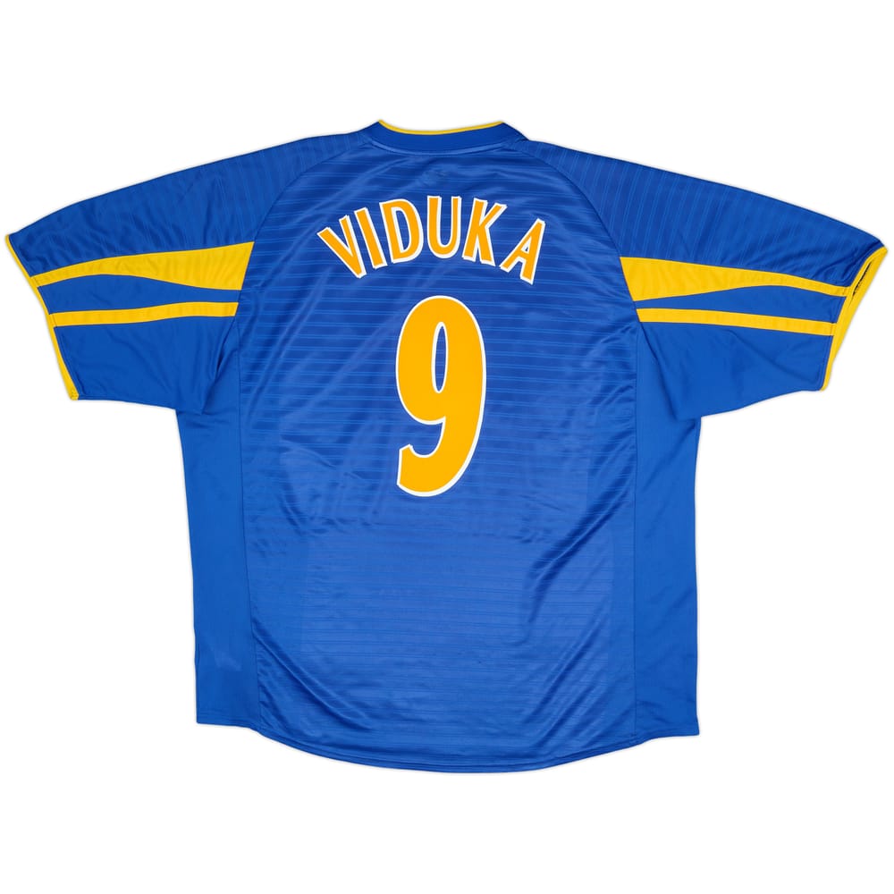 2001-03 Leeds United Away Shirt Viduka #9 - 8/10 - (XXL)