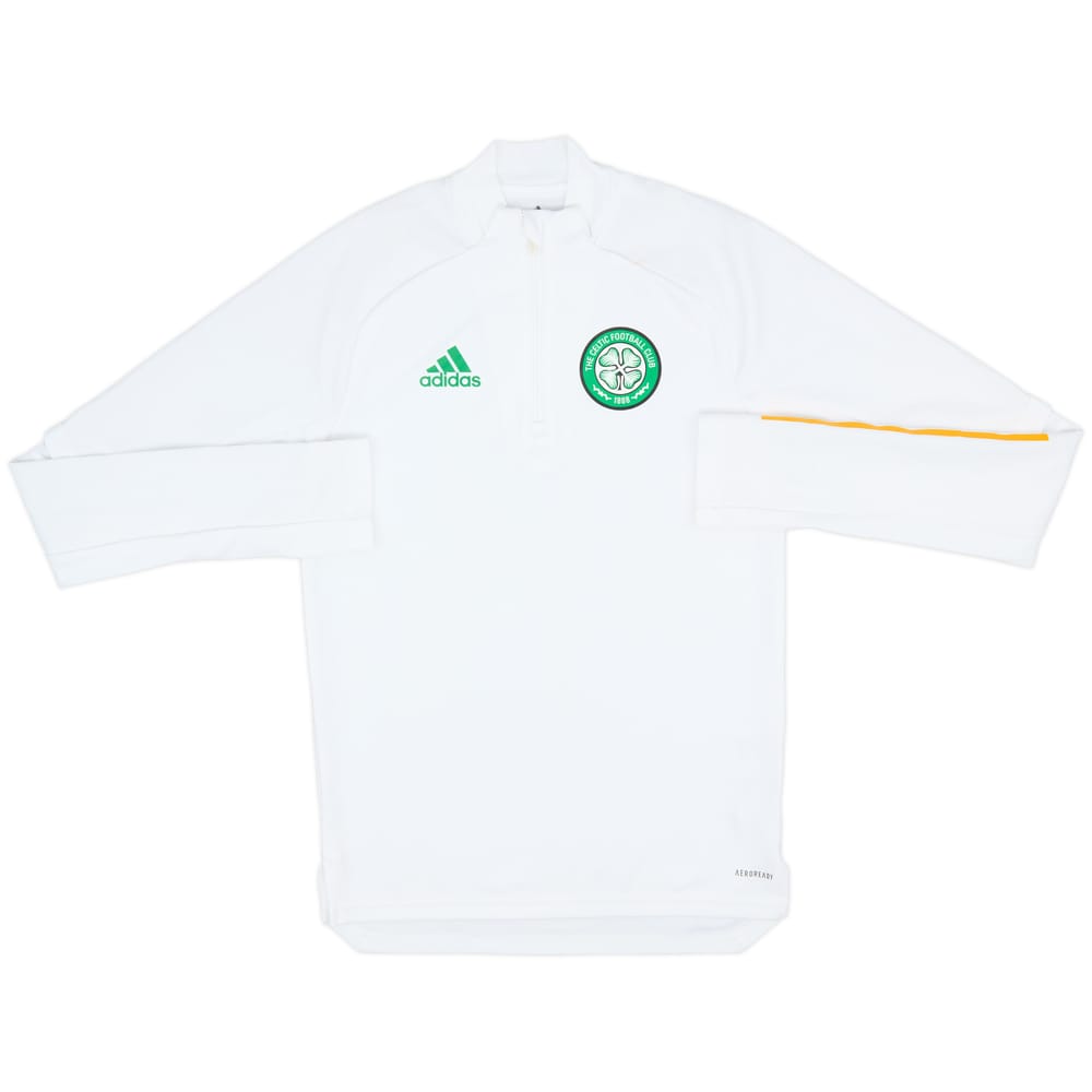2020-21 Celtic adidas 1/4 Zip Drill Top - 6/10 - (XS)