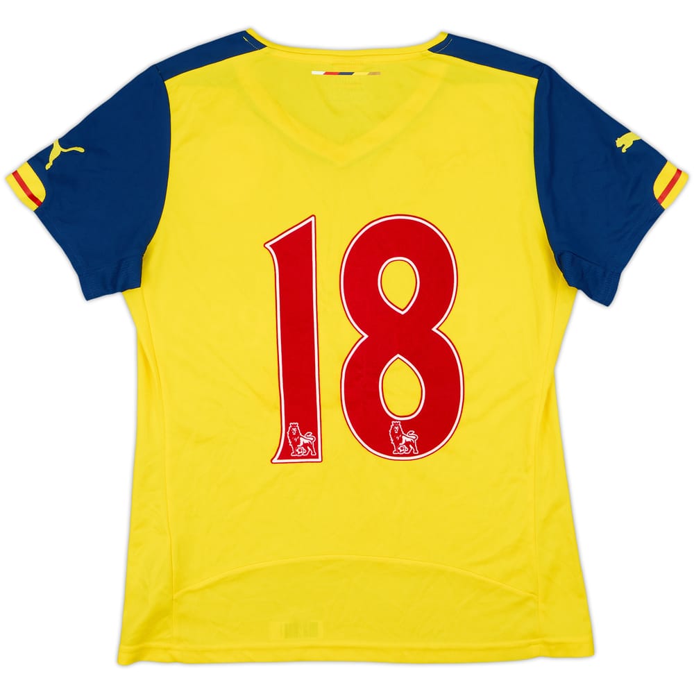 2014-15 Arsenal Away Shirt #18 - 6/10 - (Women's M)