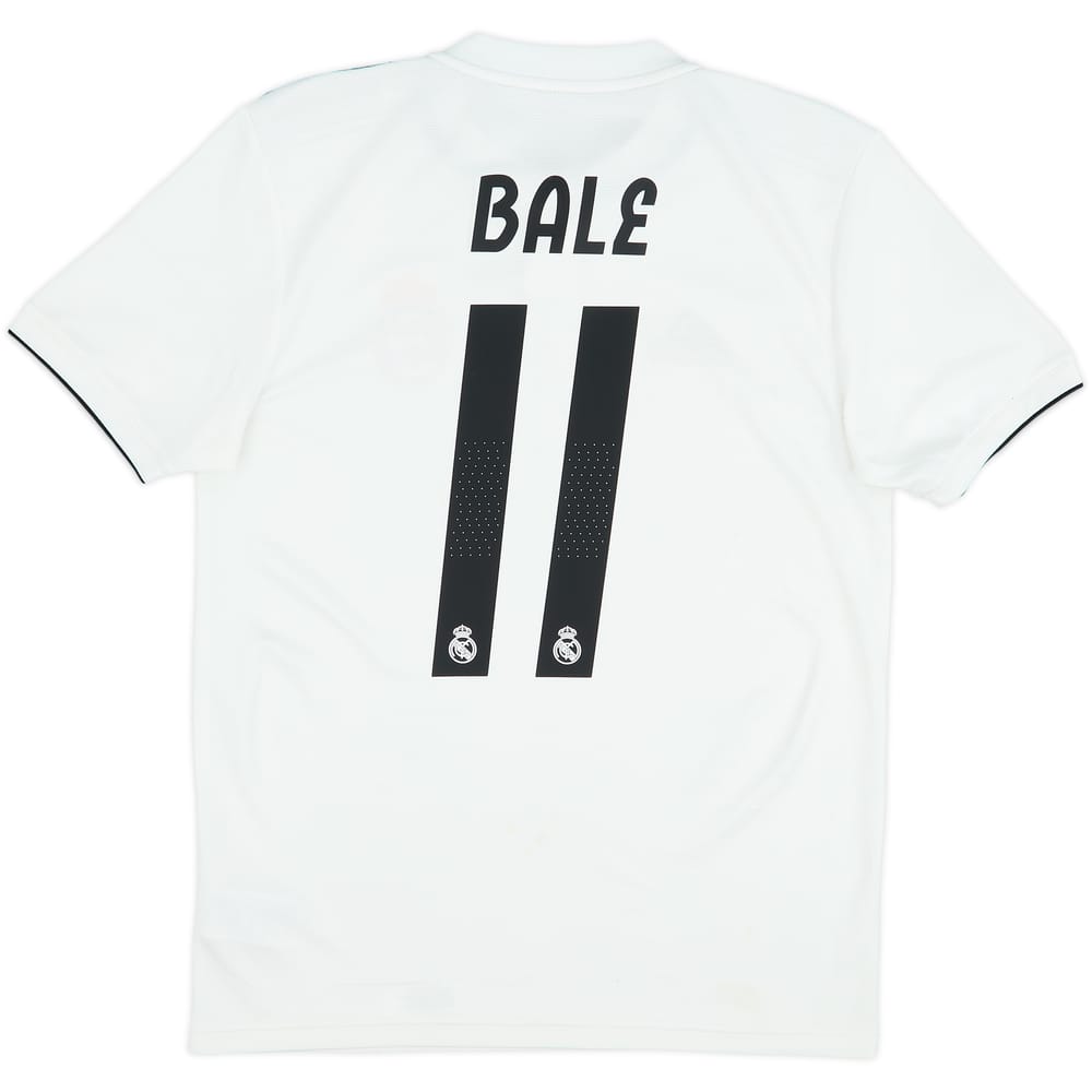 2018-19 Real Madrid Home Shirt Bale #11 - 6/10 - (S)
