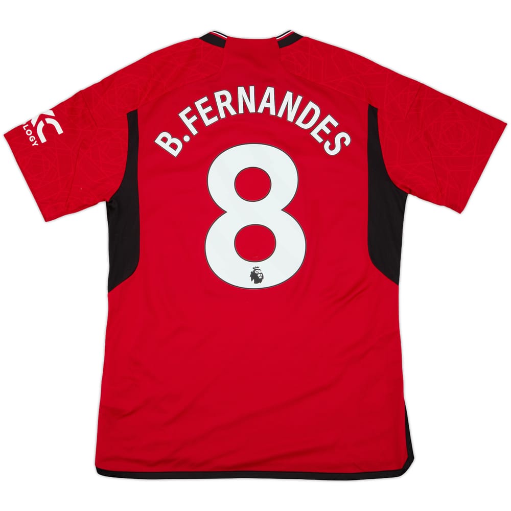 2023-24 Manchester United Home Shirt B.Fernandes #8 (L)