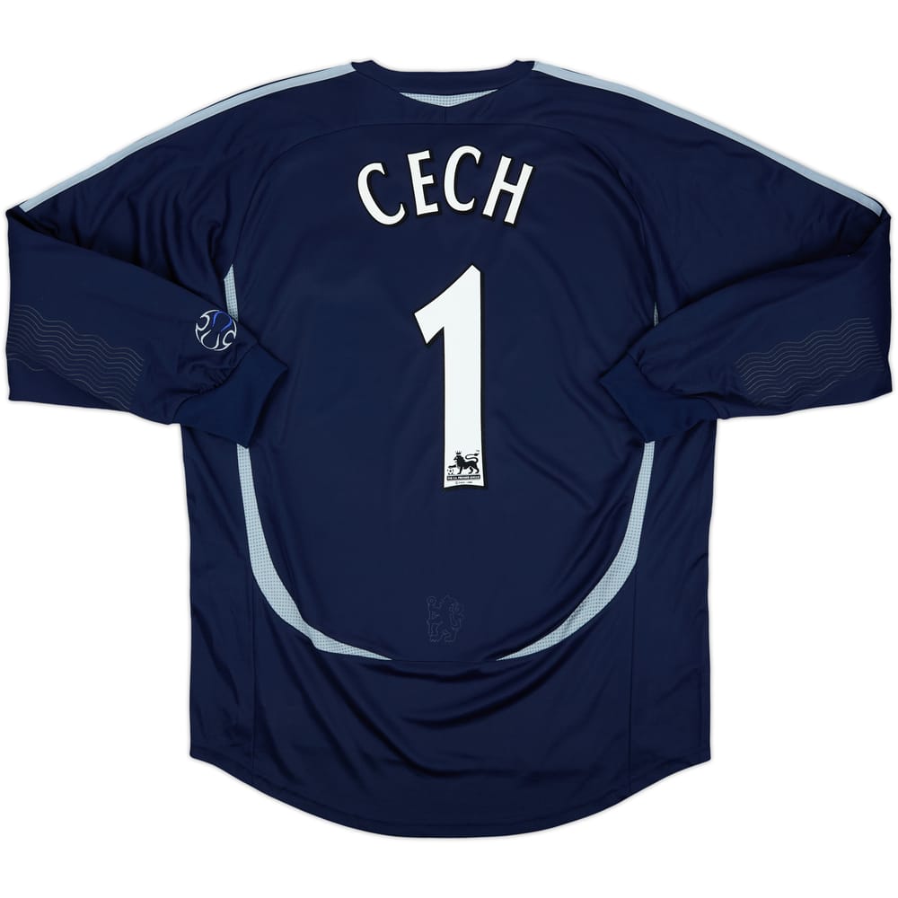 2006-08 Chelsea GK Shirt Cech #1 - 8/10 - (L)