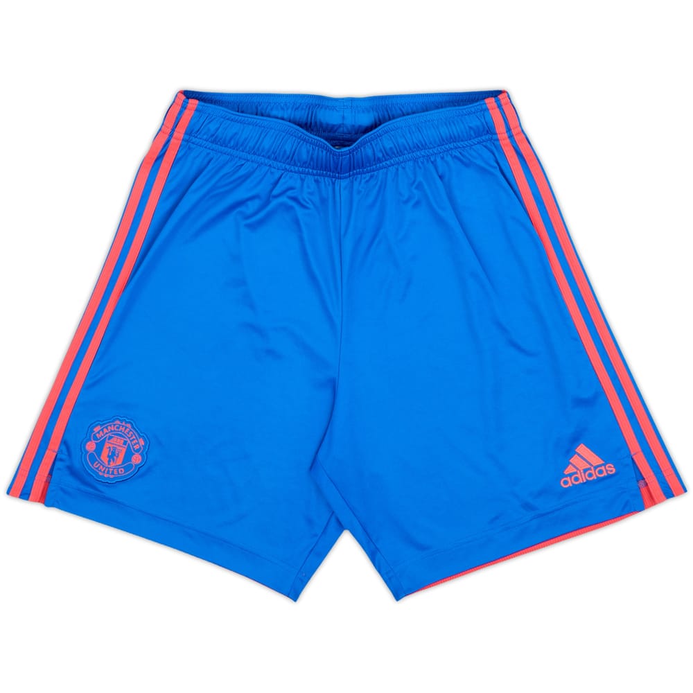 2021-22 Manchester United adidas Training Shorts - 10/10 - (M)
