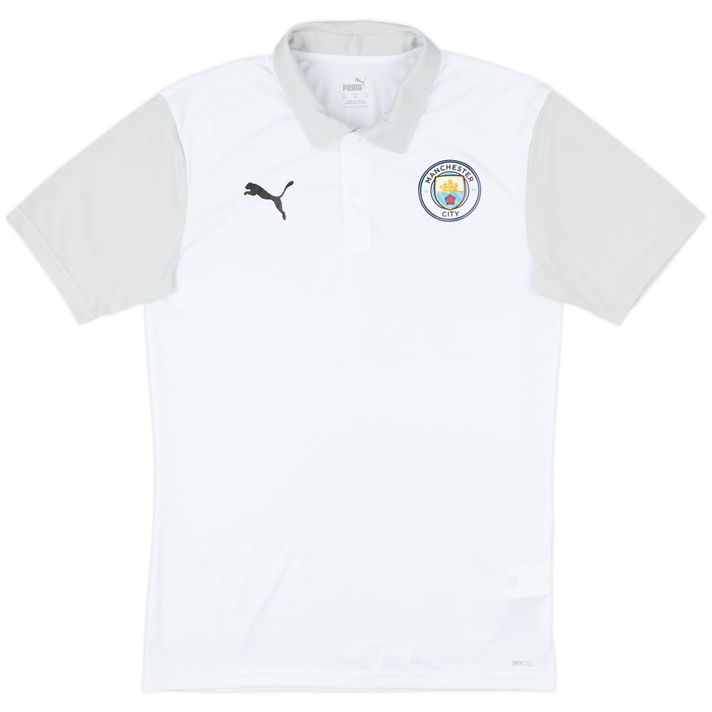 2019-20 Manchester City Puma Polo Shirt - 10/10 - (M)