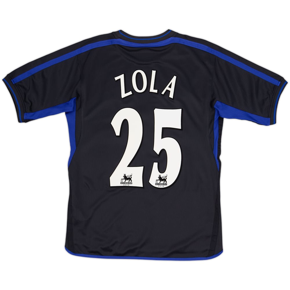 2002-04 Chelsea Away Shirt Zola #25 - 8/10 - (S)