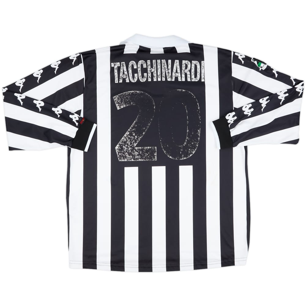 1999-00 Juventus Match Issue Home L/S Shirt Tacchinardi #20