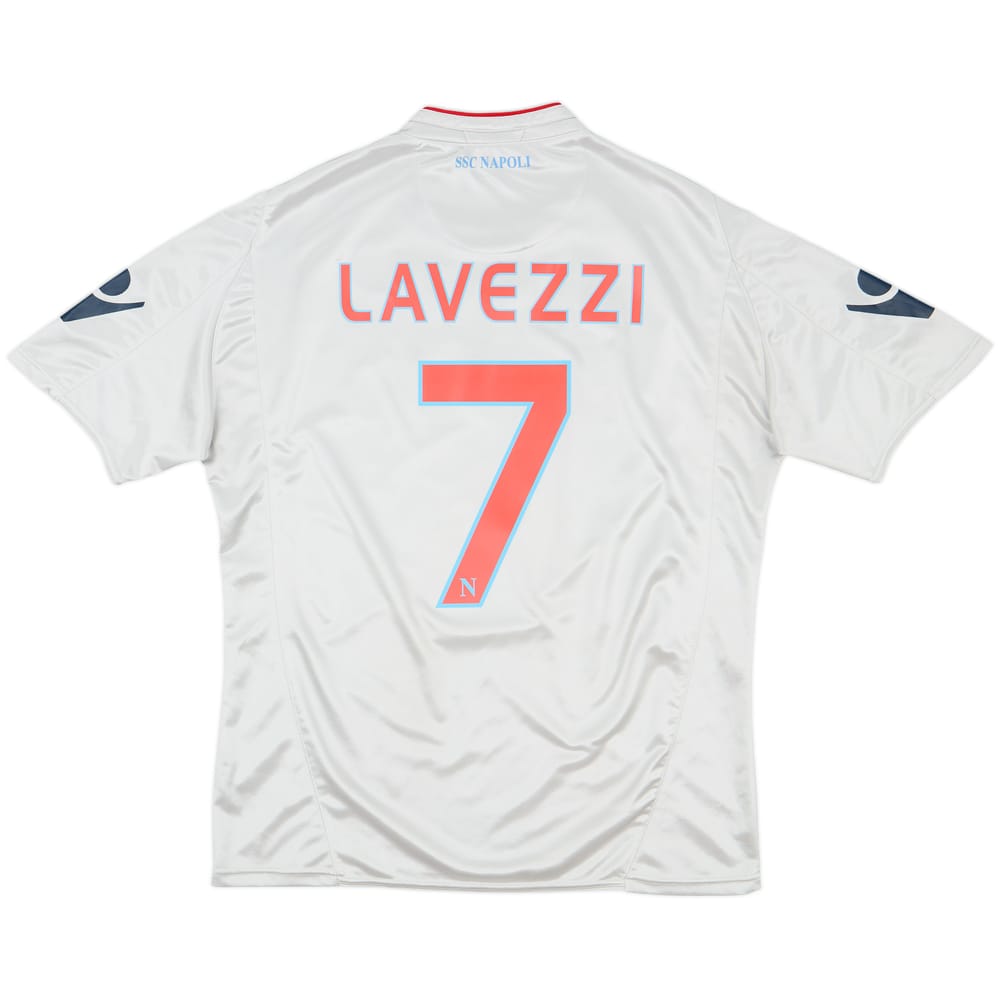 2009-10 Napoli Away Shirt Lavezzi #7 - 9/10 - (L)
