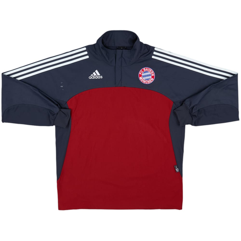 2002-03 Bayern Munich adidas 1/4 Zip Drill Top - 8/10 - (M/L)