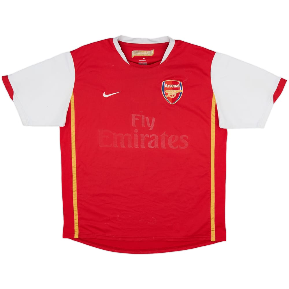 2006-08 Arsenal Home Shirt - 3/10 - (L)