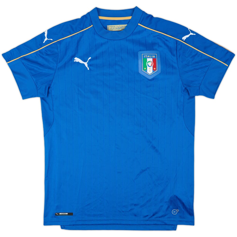 2016-17 Italy Home Shirt #10 - 8/10 - (M)