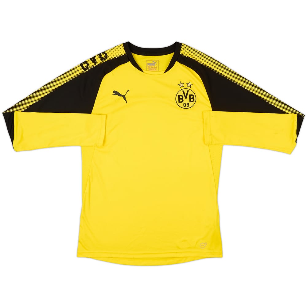 2017-18 Borussia Dortmund Puma Training L/S Shirt - 6/10 - (S)