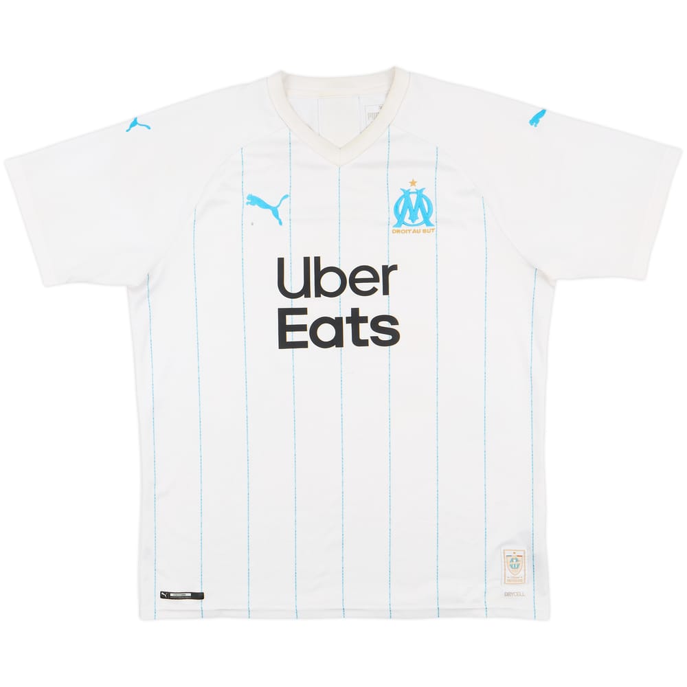 2019-20 Olympique Marseille Home Shirt - 4/10 - (L)