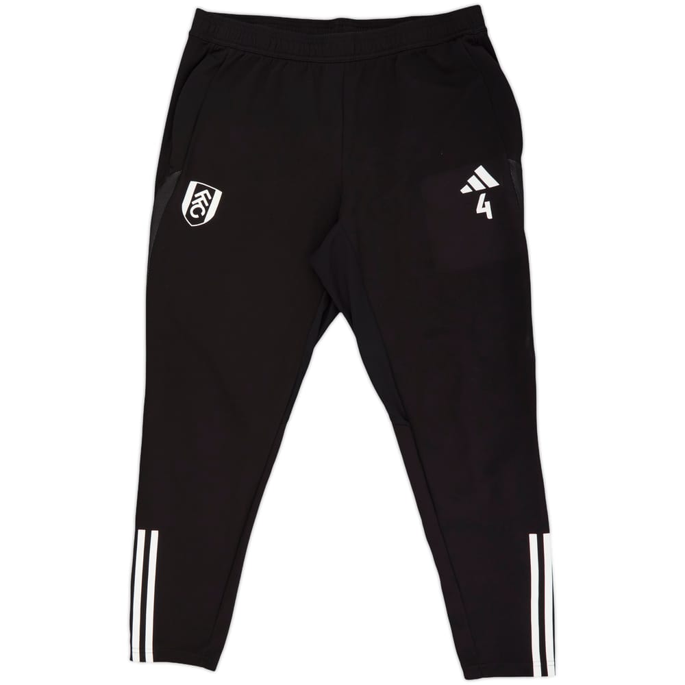 2023-24 Fulham adidas Track Pants/Bottoms #4 - 8/10 - (M)