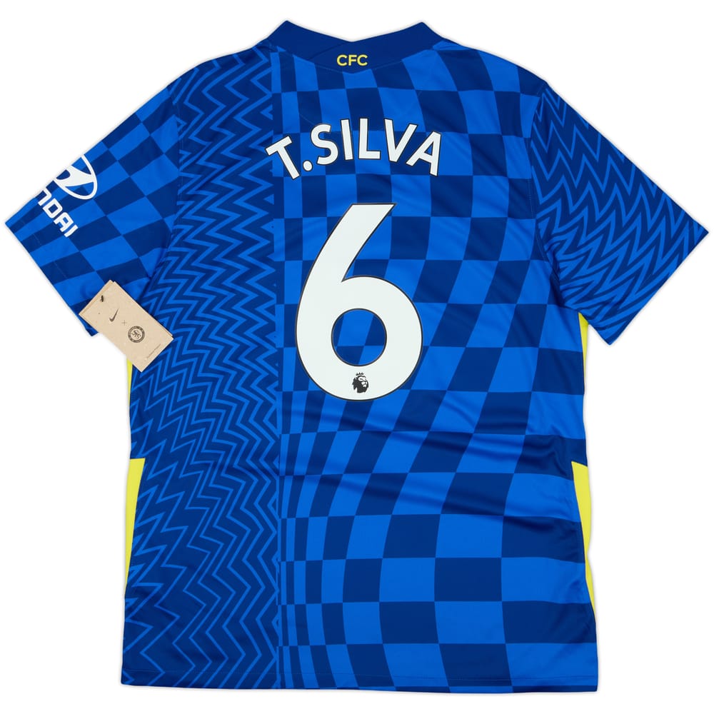 2021-22 Chelsea Home Shirt T.Silva #6 (L)
