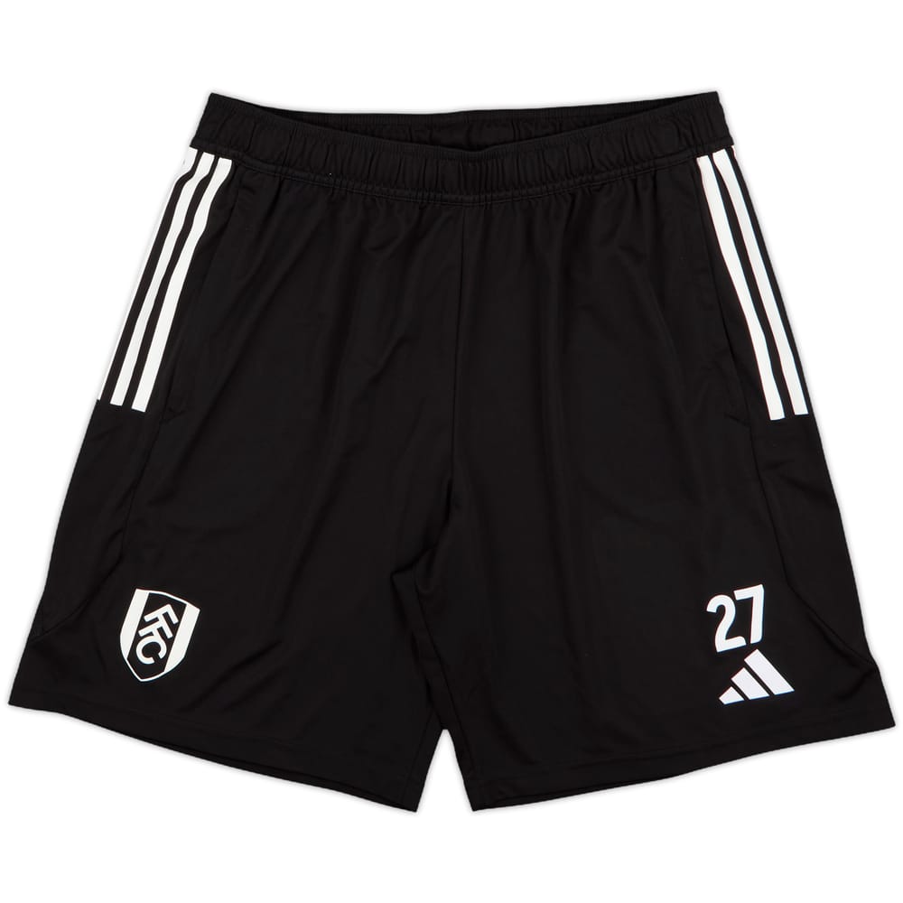 2022-23 Fulham Player Issue adidas Training Shorts #27 - 10/10 - (L)