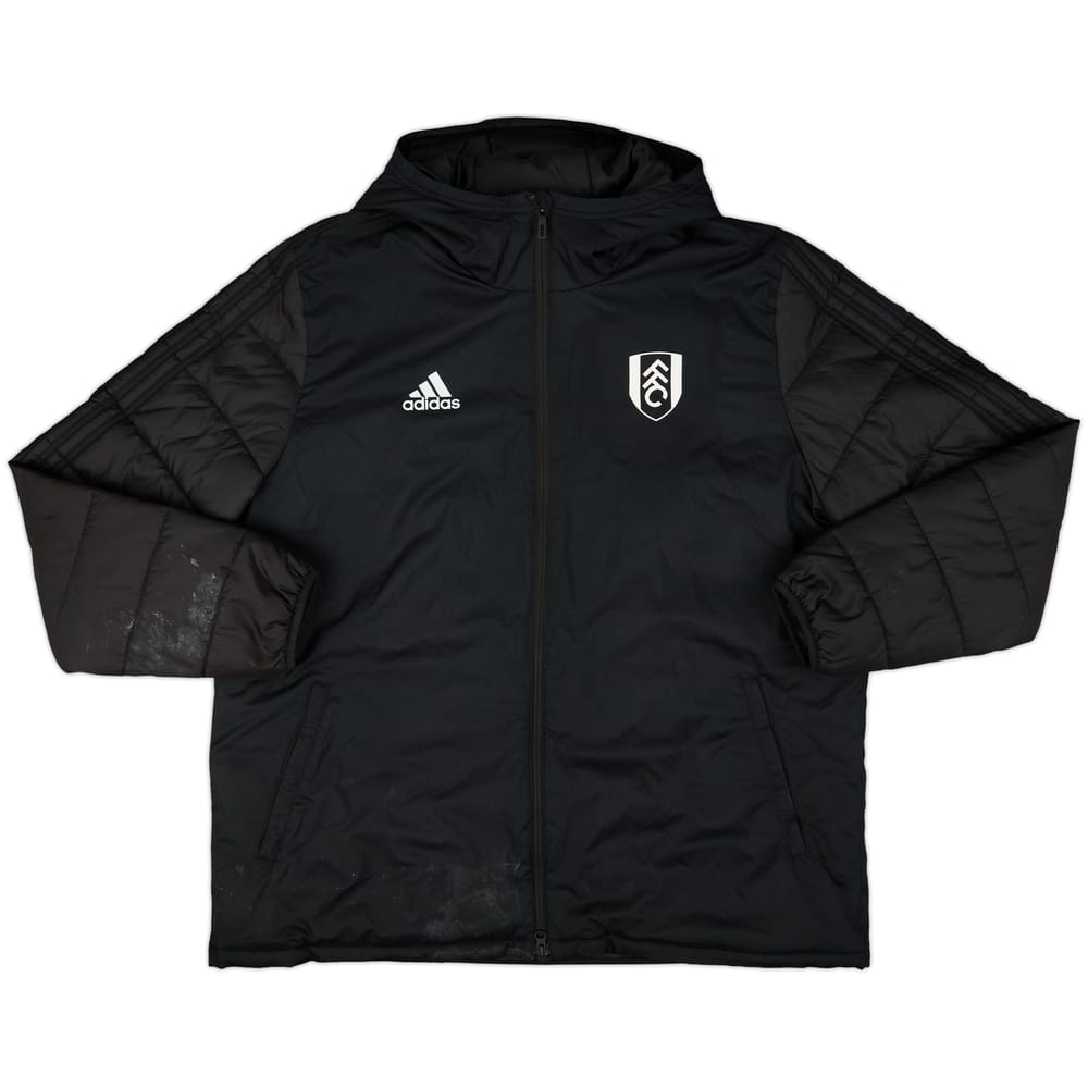 2019-20 Fulham adidas Padded Bench Coat - 7/10 - (XL)
